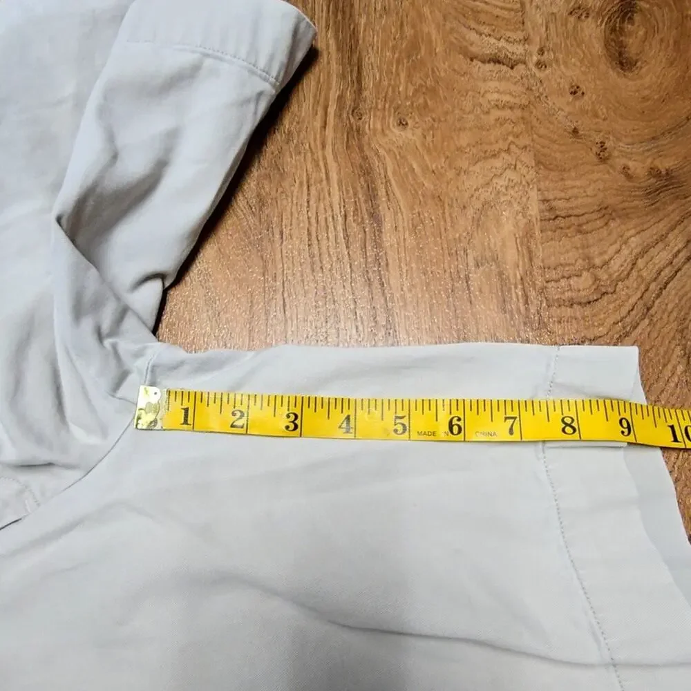 Polo Ralph Lauren Mens Chino Shorts Light Gray 100% Cotton Size 30